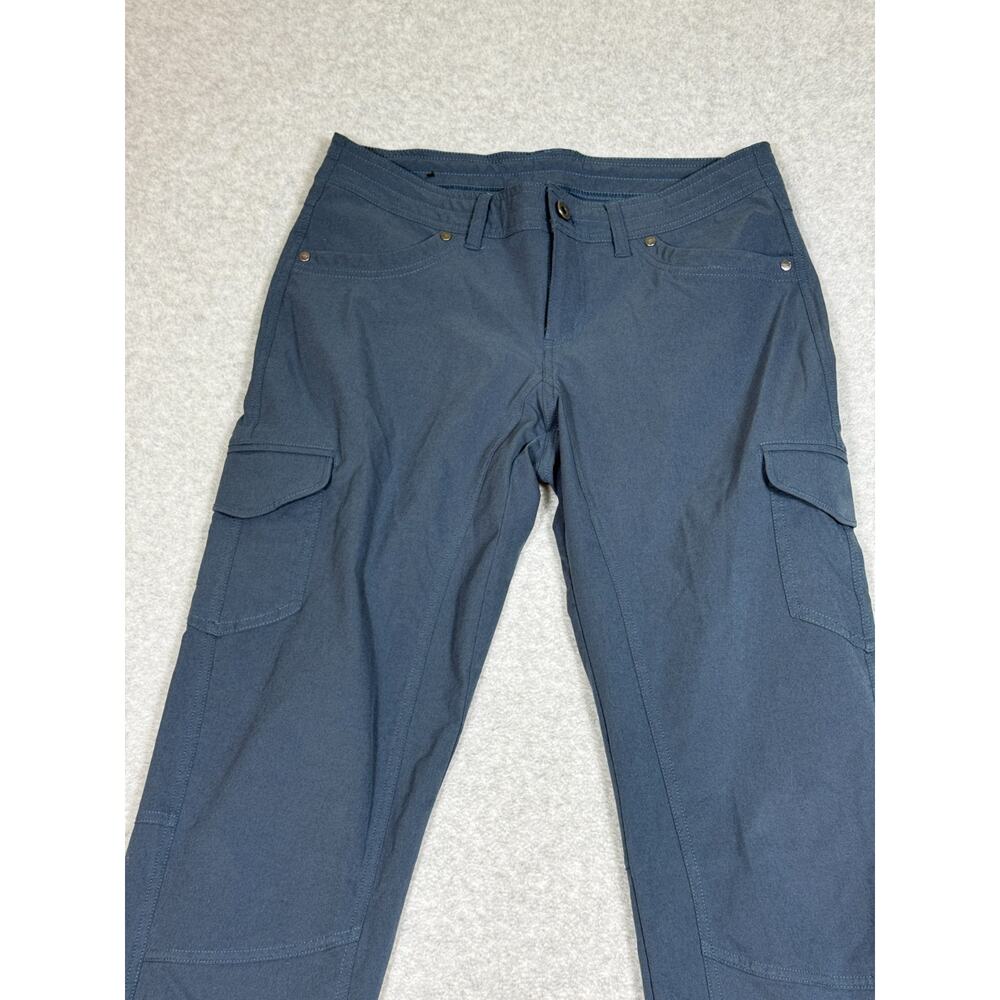 Kuhl Womens Size 8 Reg Blue Cargo Pants Hiking Outdoor - Picture 6 of 8